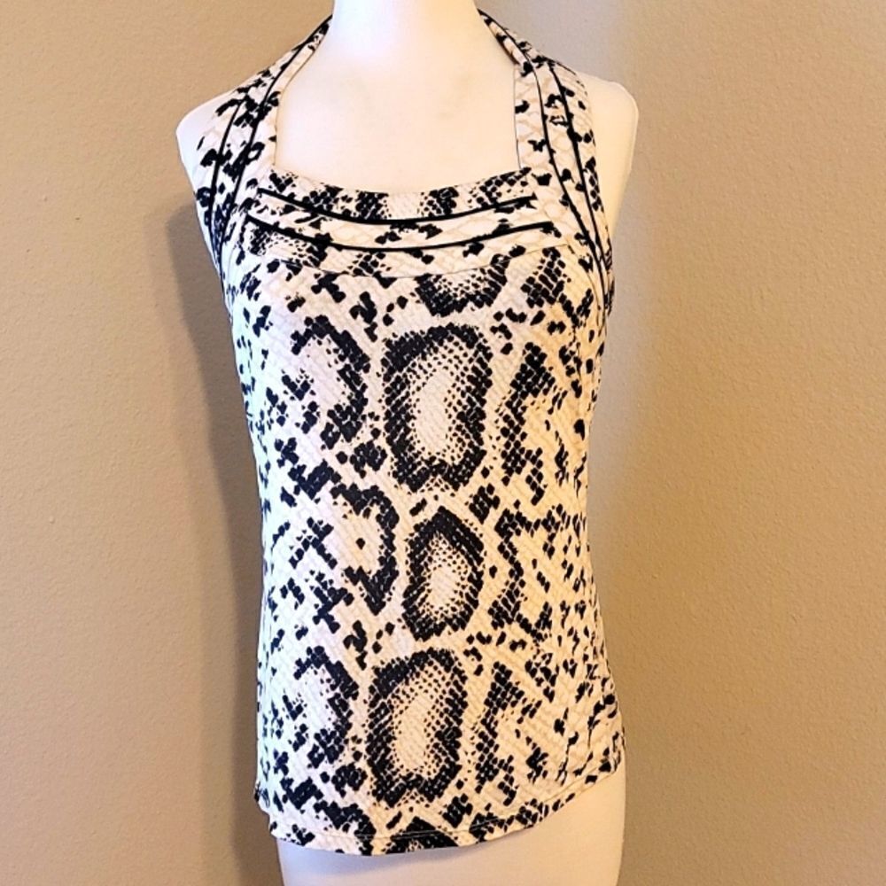 White house black market halter top size small.